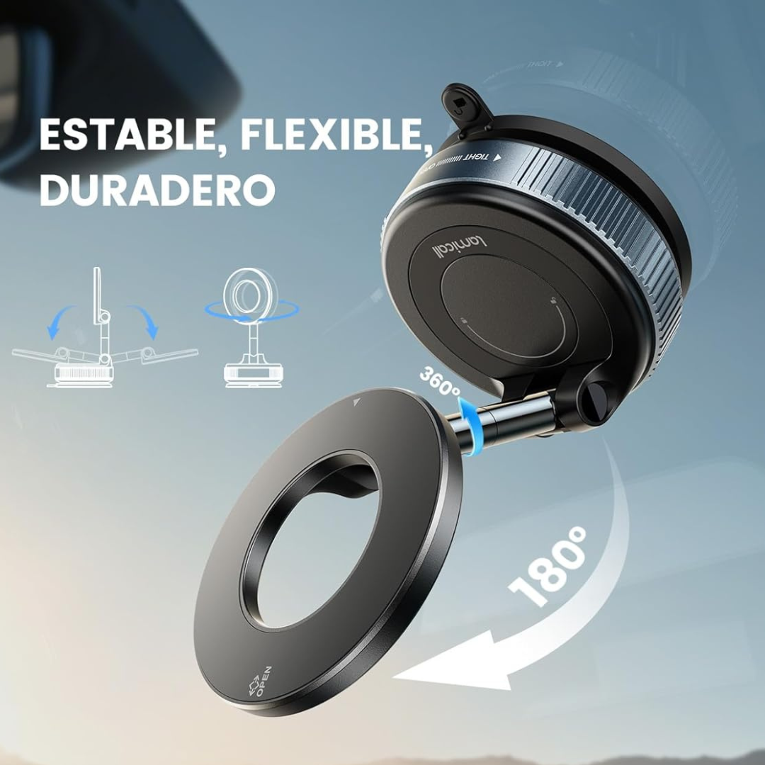 Soporte para móvil magnético