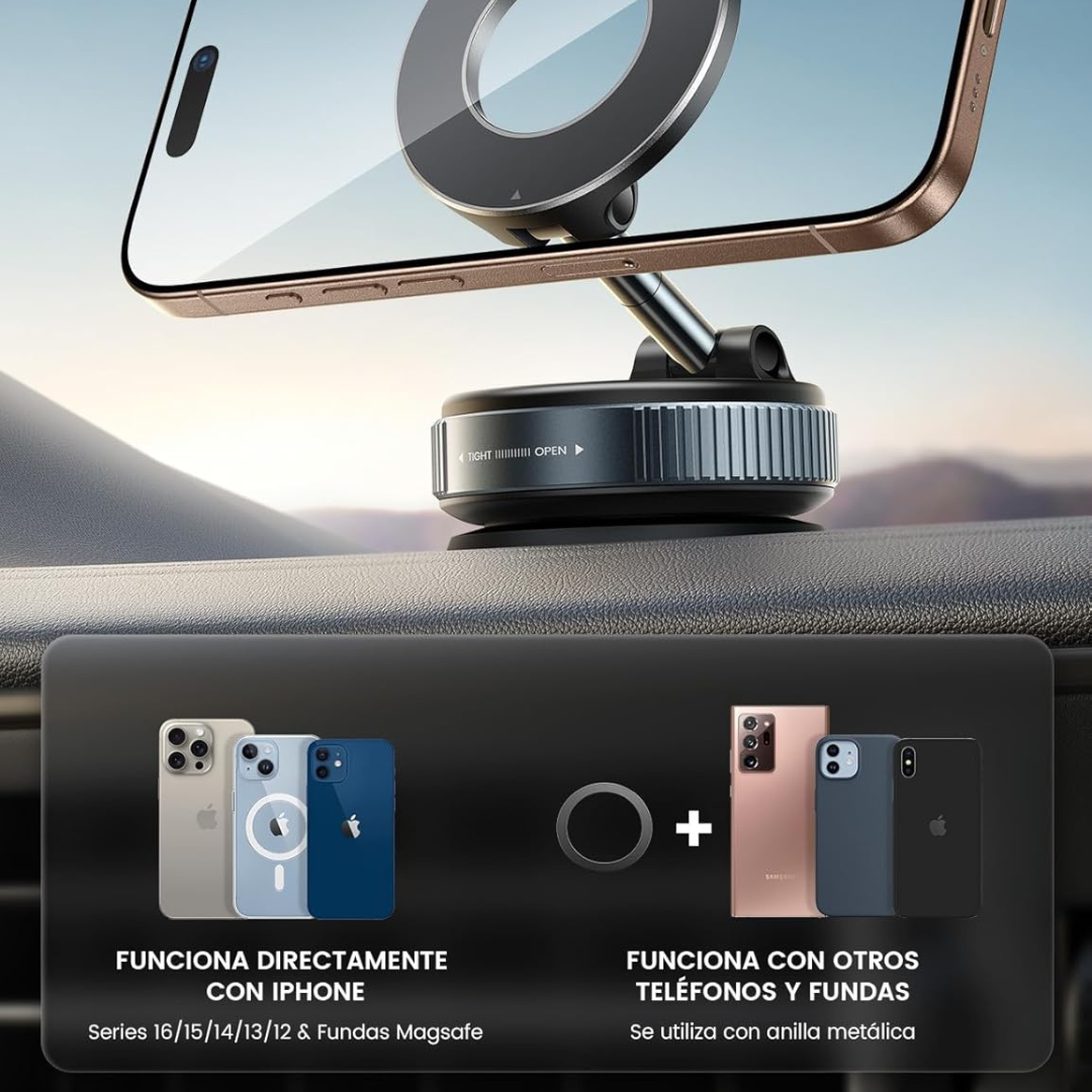 Soporte para móvil magnético