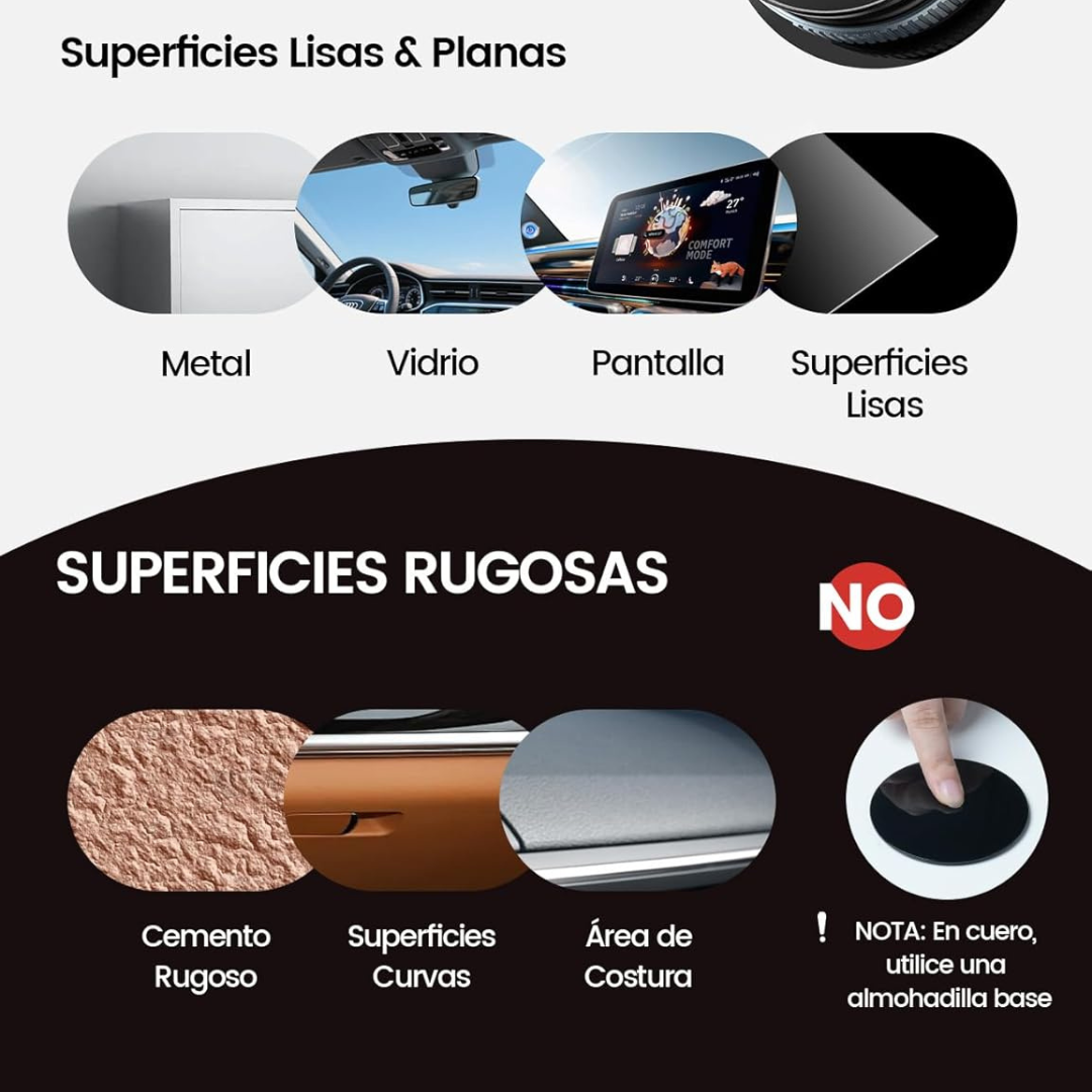 Soporte para móvil magnético